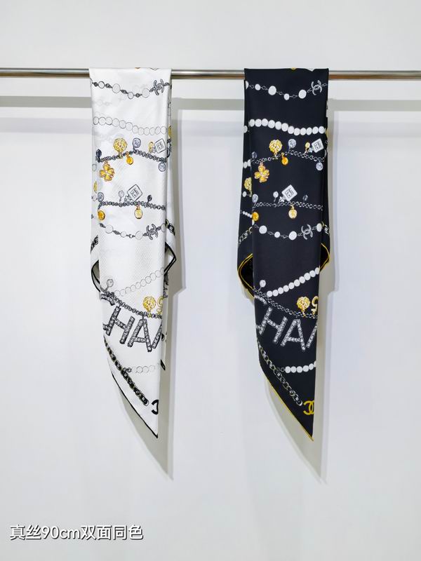 CHanel Silk Scarf 90X90cm E043030